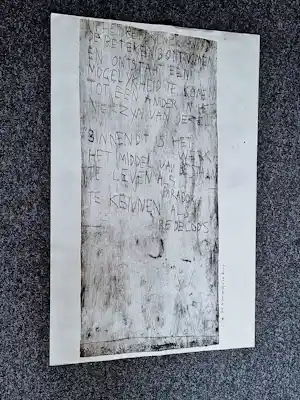 Huug Pleysier - Grote droge naald Ets "in het betekenen" gesigneerd "voor mij van jou van Huug" verkauft für € 38!