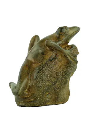 Pierre Chenet - Bronzen beeld van boomkikker op steen kopen? Bied vanaf 95!
