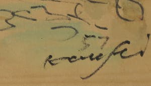 Arthur Feudel - e.a. - Lot van zes werken met verschillende technieken - Ingelijst kopen? Bied vanaf 1!