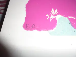 Peter Klashorst - Zeefdruk, Titel, Face. kopen? Bied vanaf 50!