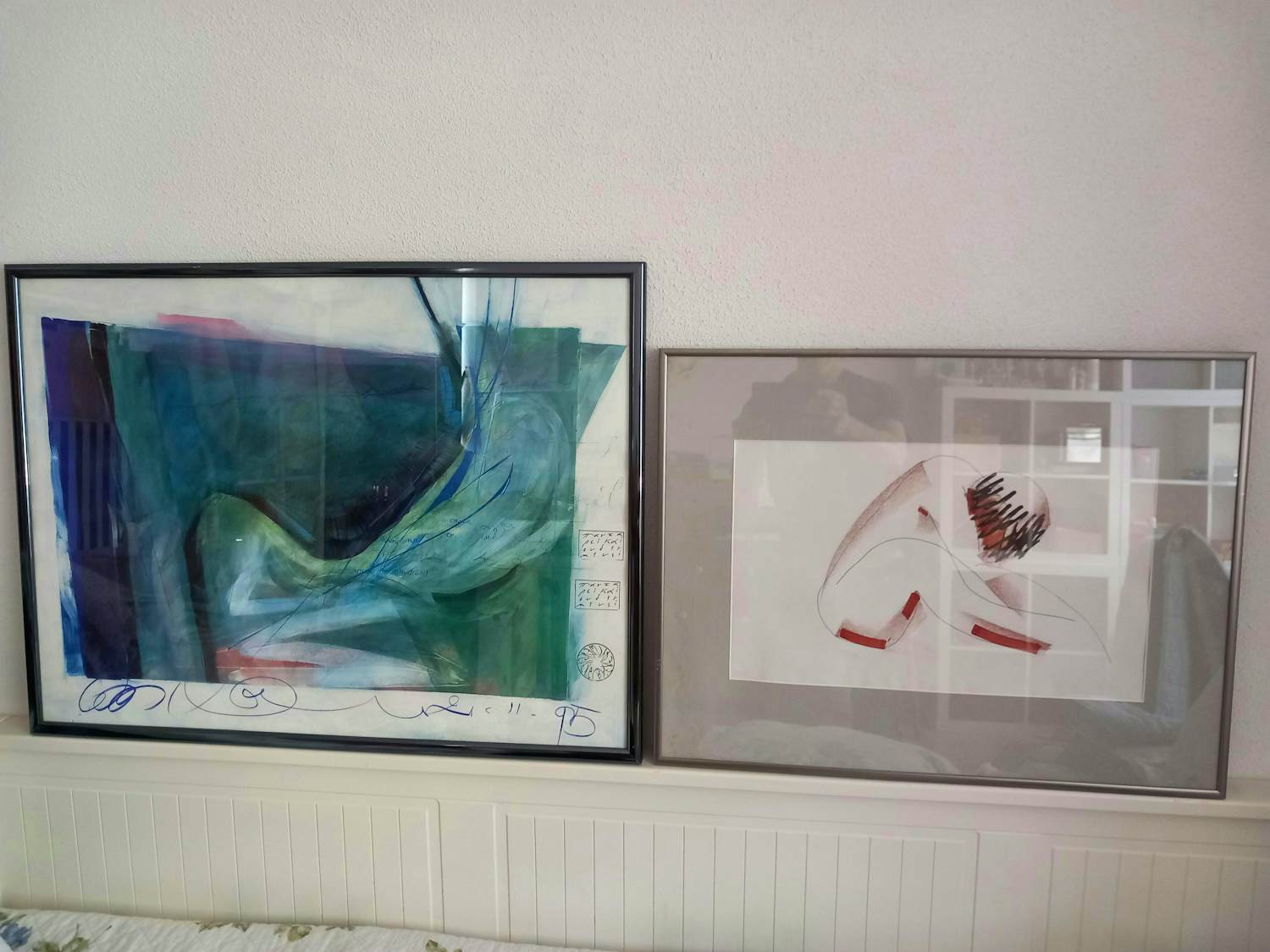 Menno Meijer - en andere!-Lot van 2 grafische werken. kopen? Bied vanaf 55!