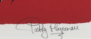 Patty Harpenau - Zeefdruk, Zonder titel - Ingelijst kopen? Bied vanaf 20!