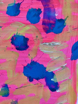 Peter Klashorst - Abstracte compositie kopen? Bied vanaf 1!