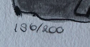 Corneille - Litho: femme et oiseaux - 2000 kopen? Bied vanaf 225!