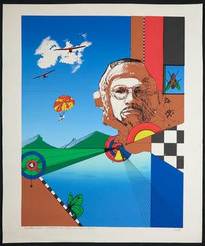 Bram van Velde - Bob Kemper + 6 onbekend, Lot van acht stuks grafiek kopen? Bied vanaf 50!