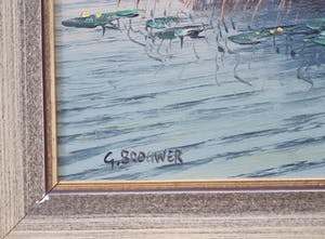 Gien Brouwer - Plasgezicht met eenden kopen? Bied vanaf 165!