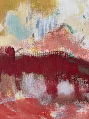 Klaas Boonstra - olieverf op board | 'Fantasiewereld' (Groot werk) kopen? Bied vanaf 600!