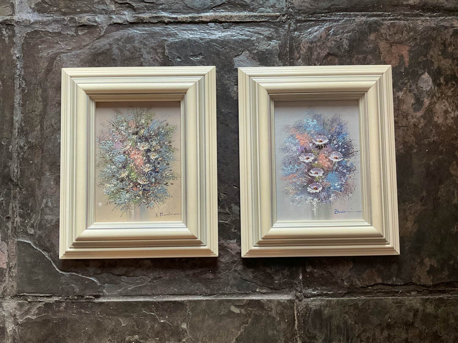 Rick Theunissen - Stilleven bloemen. verkocht voor € 30!