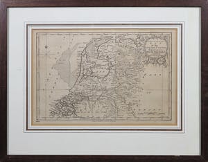 John Gibson - Gravure, The Seven United Provinces - Ingelijst kopen? Bied vanaf 50!
