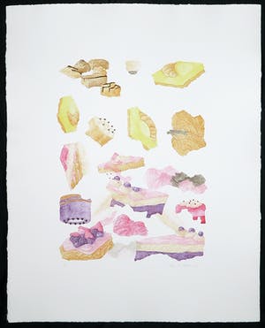 Roos van der Meijden - Ets, Piece of cake kopen? Bied vanaf 1!