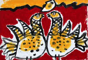 Corneille - Litho - 1990 verkocht voor € 125!