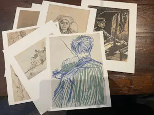 Vincent van Gogh - Acht tekeningen van Vincent van Gogh kopen? Bied vanaf 165!