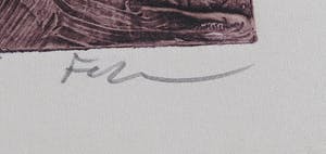 Luis Filcer - Handbewerkte aquatint, Zonder titel kopen? Bied vanaf 1!