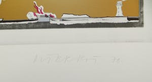 Dieter Roth - „See hinter Schlacht bei Islandglas“ kopen? Bied vanaf 85!