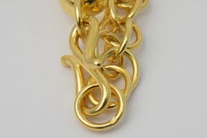 2539- Groot heren geel-gouden Alla Kondre collier - 18 krt gekeurd - 100 gram! kopen? Bied vanaf 2400!