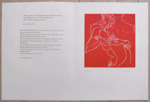 Uwe Poth - Italienische Reise, complete cassette met 12 handgesigneerde linosnedes kopen? Bied vanaf 495!