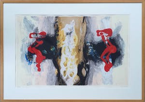 Hans Vanhorck - Zonder titel | Ingelijst (Groot) kopen? Bied vanaf 65!