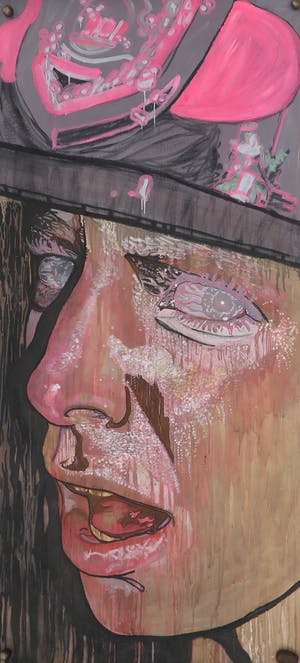 Annemiek Vera - Gemengde techniek op papier, I Witness (Groot) kopen? Bied vanaf 1!