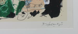 Kees Salentijn - Zeefdruk, Vestidos VI - Ingelijst kopen? Bied vanaf 50!