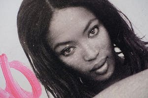 Curiosa - Bruno Bisang - Original Exposition Poster - Model Naomi Campbell kopen? Bied vanaf 50!