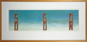 Marc Ruygrok - Piëzografie, So go on - Ingelijst kopen? Bied vanaf 20!