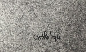 Ton Orth - Inkttekening, Abstract geometrische compositie kopen? Bied vanaf 1!