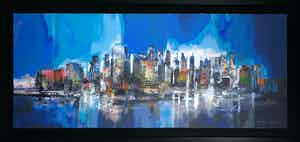 Peter Meijer - Zeefdruk, Manhattan ll - Ingelijst (Groot) verkocht voor € 70!