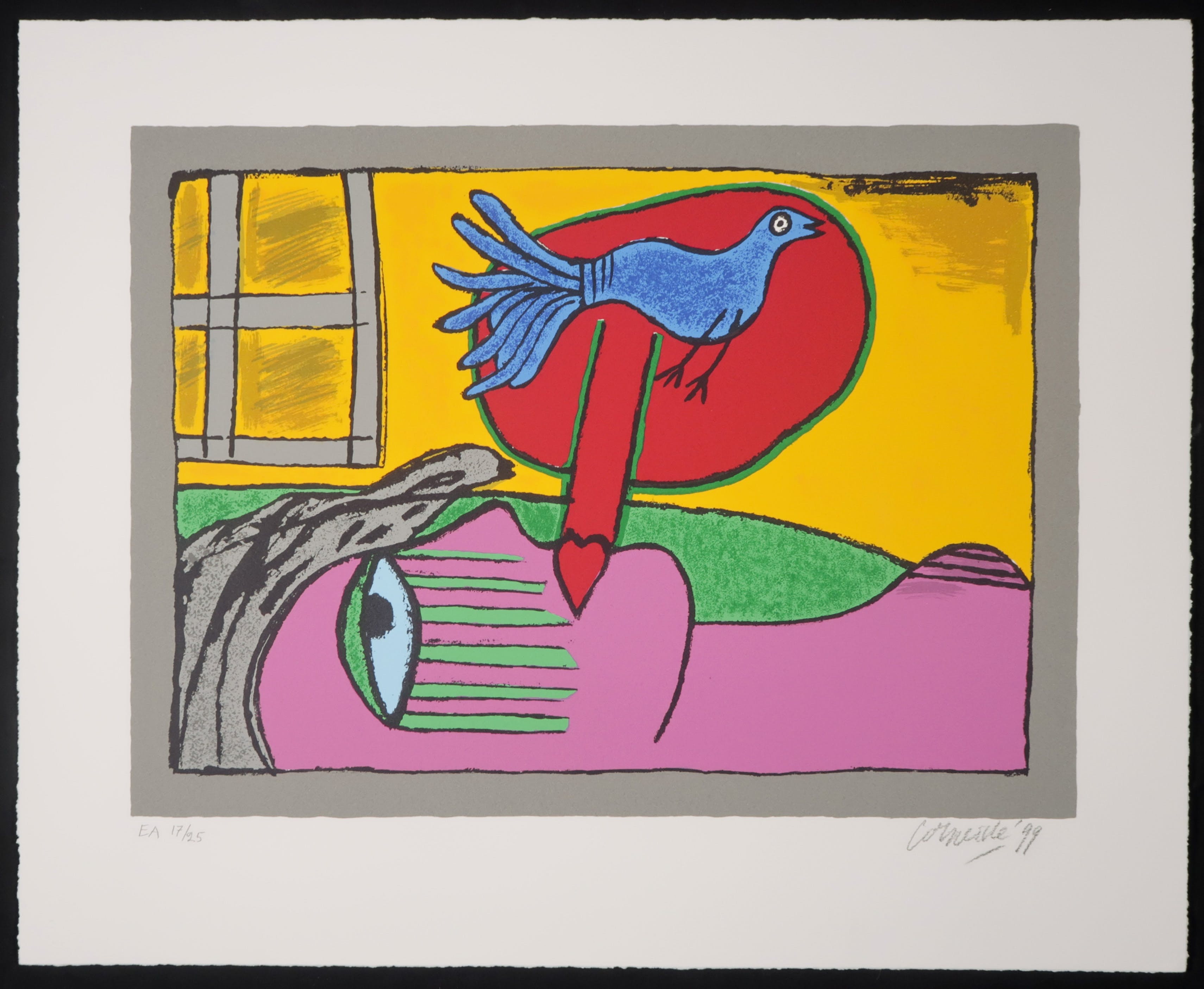 Corneille - Zeefdruk, Regard sur l'oiseau kopen? Bied vanaf 100!