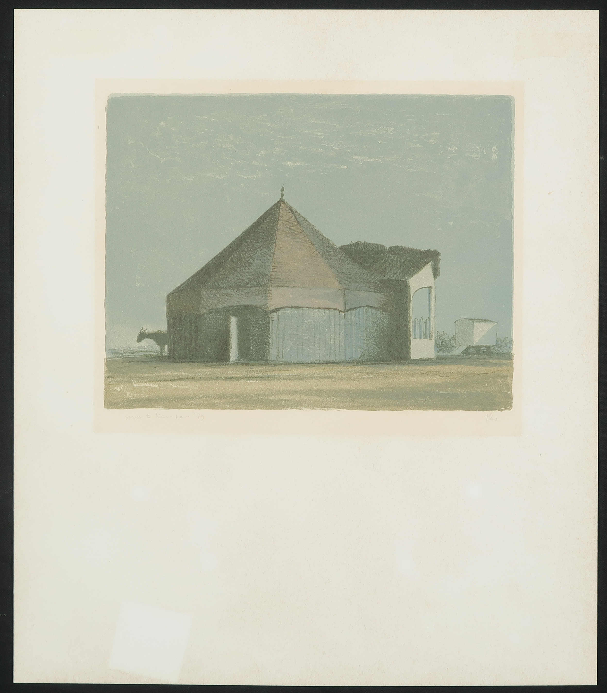 Mart Kempers - Litho, Circustent kopen? Bied vanaf 20!