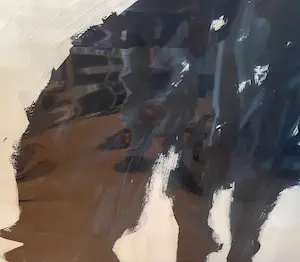 Koos de Bruin - Grazend paard - aquarel op papier - 1990 kopen? Bied vanaf 85!