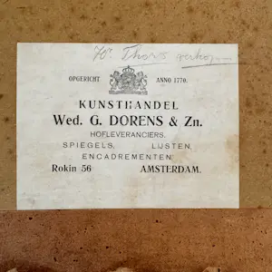 Emanuel Samson van Beever - Boereninterieur, vrouw bij haard kopen? Bied vanaf 45!