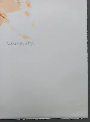 Paul de Lussanet - gesigneerde zeefdruk kopen? Bied vanaf 60!