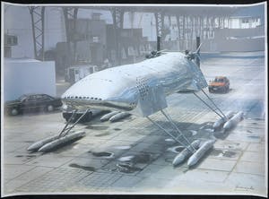 Panamarenko - Handgesigneerd affiche, Scotch-Gambit kopen? Bied vanaf 1!