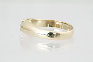 32 - BWGG Tiffany model unisex ring met Amsterdamse roos geslepen diamant. kopen? Bied vanaf 210!