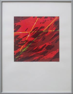 Bob Kemper - Een andere invalshoek III - ingelijst - zeefdruk 1986 - 20781 kopen? Bied vanaf 35!