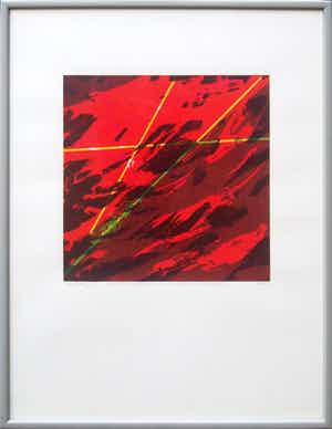 Bob Kemper - Een andere invalshoek III - ingelijst - zeefdruk 1986 - 20781 verkocht voor € 35!
