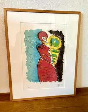 Karel Appel - ETS - Figuren - Nr 2 verkocht voor € 550!