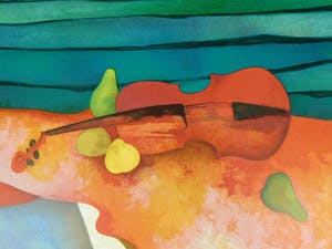 Alain Gaveau - Nature morte au violon kopen? Bied vanaf 30!