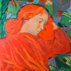 Claudia Steine - Lady in Red II kopen? Bied vanaf 30!