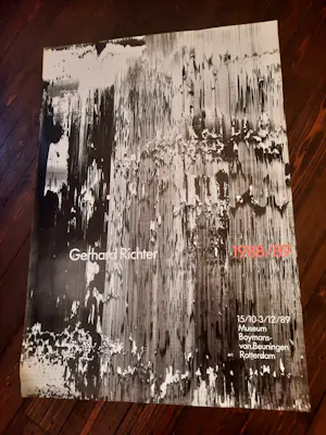 AcheterGerhard Richter - tentoonstellingsaffiche? Enchérissez de 10!