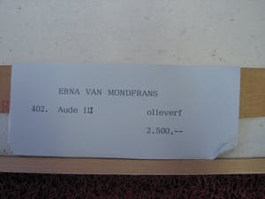 Erna van Mondfrans - Groot olieverf "Frankrijk Landschap Ariège Pyreneeën" gesigneerd kopen? Bied vanaf 80!