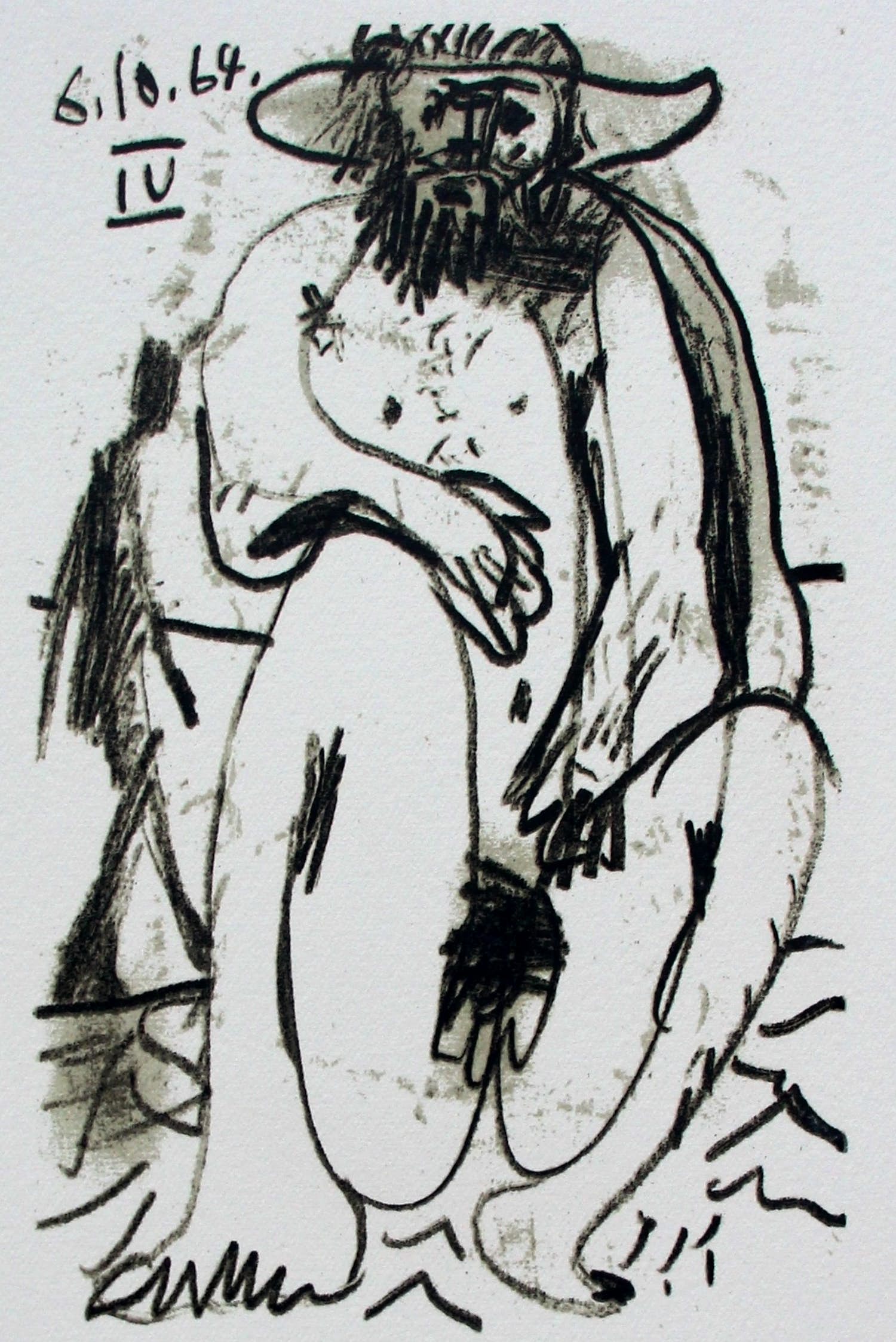 Pablo Picasso - litho uit Le Gout du Bonheur" - 1971 kopen? Bied vanaf 75!