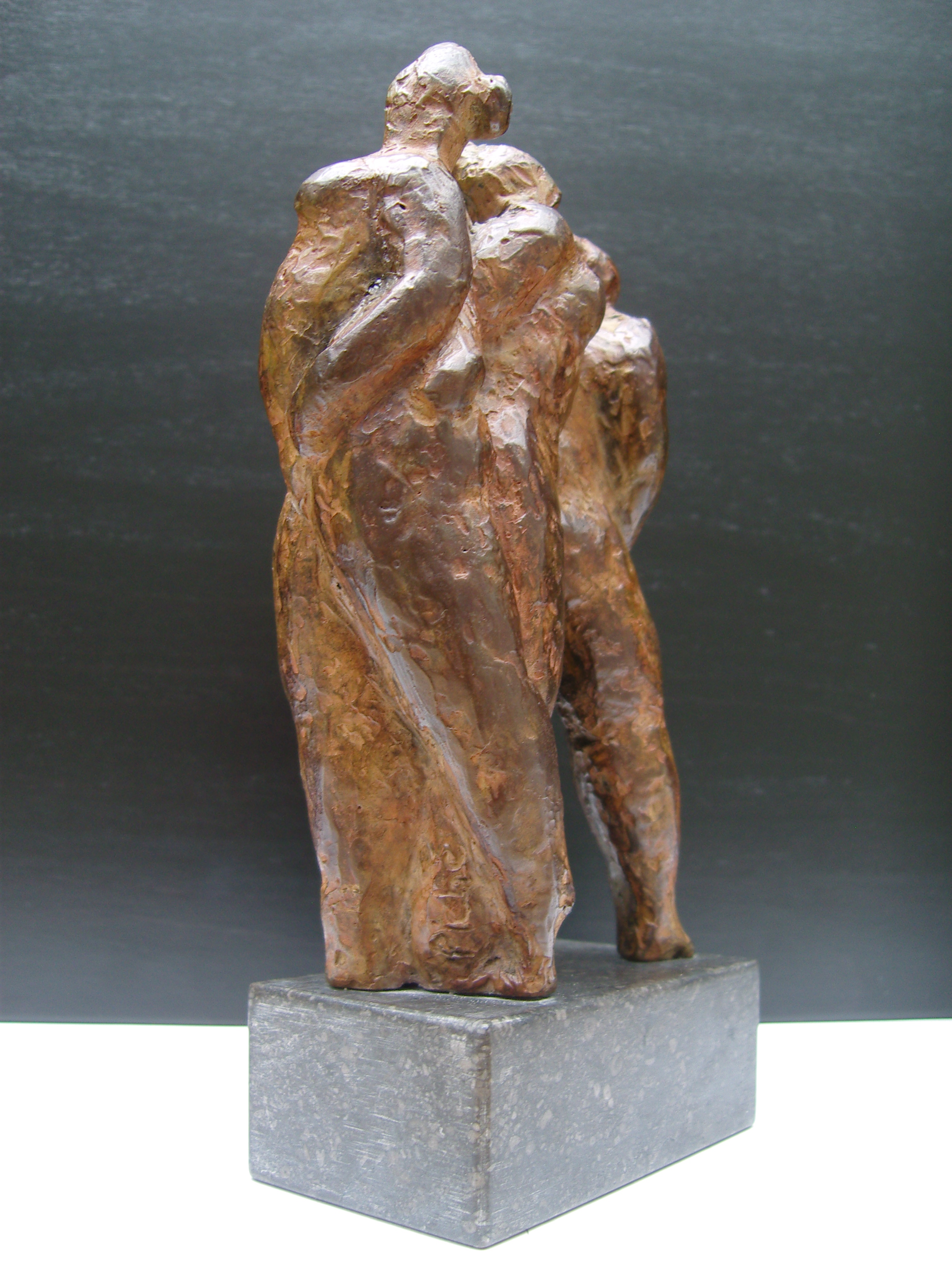 Brons (Onbekend) - Beeldengroep drie naakte dames kopen? Bied vanaf 300!