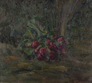 Josef Santen - Radijsjes - 1976 - olieverf op board - BKR Haarlem kopen? Bied vanaf 20!