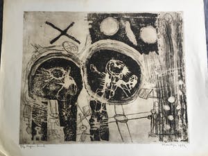 Jan Montyn - leven en dood van icarus 1962 7/7 eigen druk kopen? Bied vanaf 130!