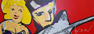 Herman Brood - Kleurenzeefdruk SOME LIKE IT HOT Handgesigneerd kopen? Bied vanaf 425!