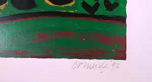 Corneille - Zeefdruk, Vogel, kat en figuren kopen? Bied vanaf 150!