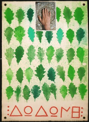 Joe Tilson - Aquatint en collage, Zonder titel kopen? Bied vanaf 100!