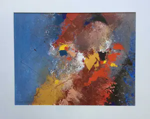 Bart van Oijen - z.t. | lyrisch abstract schilderij - ingelijst kopen? Bied vanaf 88!