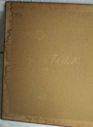 Aart Bijl - Ets uit 1923 , “Maas voor Rotterdam” – GROOT - ingelijst kopen? Bied vanaf 1!